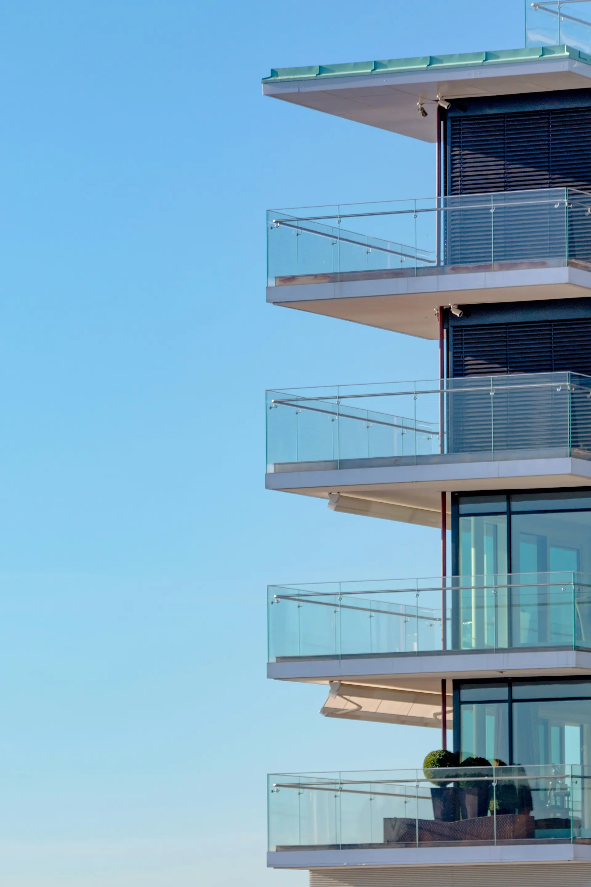Modern apartment building exterior representing Australian body corporate properties
